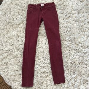 Hudson denim skinny leg